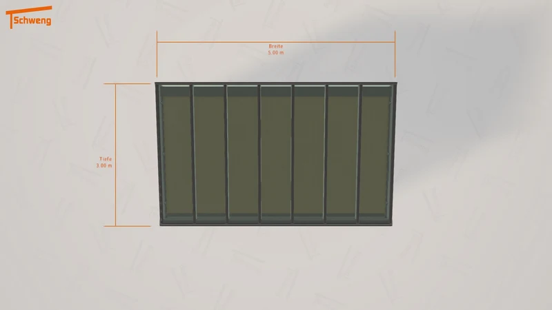 #DE Schweng Terrassenüberdachung S400 (ID 2qxd5v)