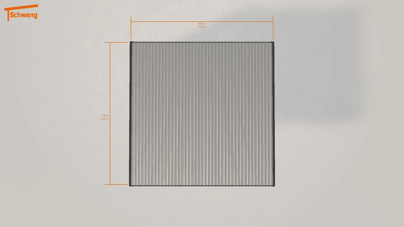 #DE Schweng Flachdachcarport C600 (ID qdwbyp) #MTG