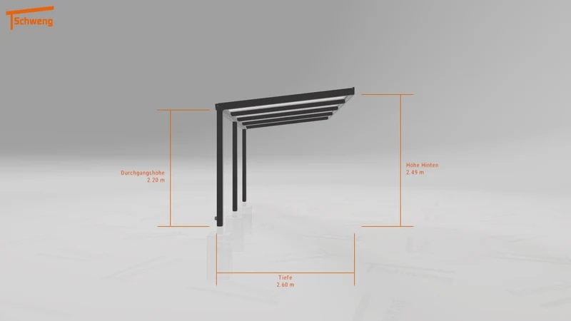 #DE Schweng Terrassenüberdachung S350 (ID 42j3ry)