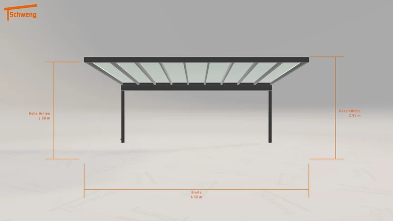 #DE Schweng Pultdachcarport S400 (ID dv3vgq) #MTG