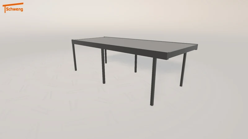 #DE Schweng Flachdachcarport C600 (ID n5xzbr)