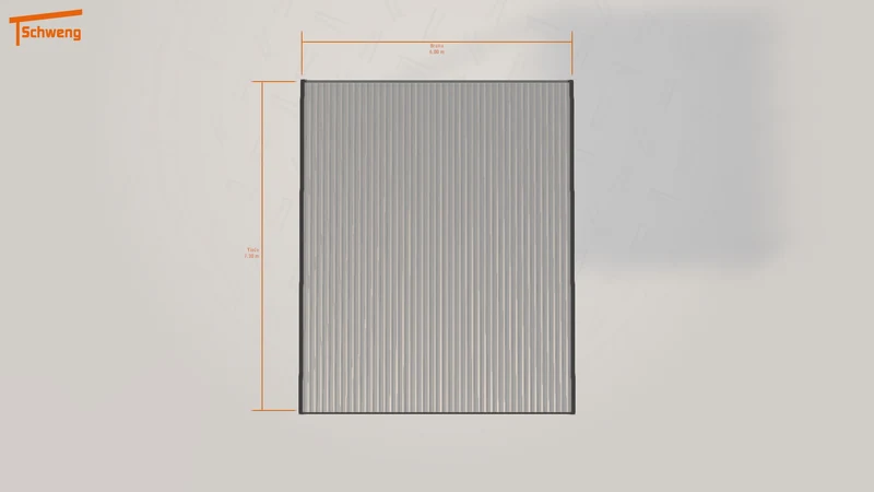 #DE Schweng Flachdachcarport C600+ (ID 9wp8m3) #MTG