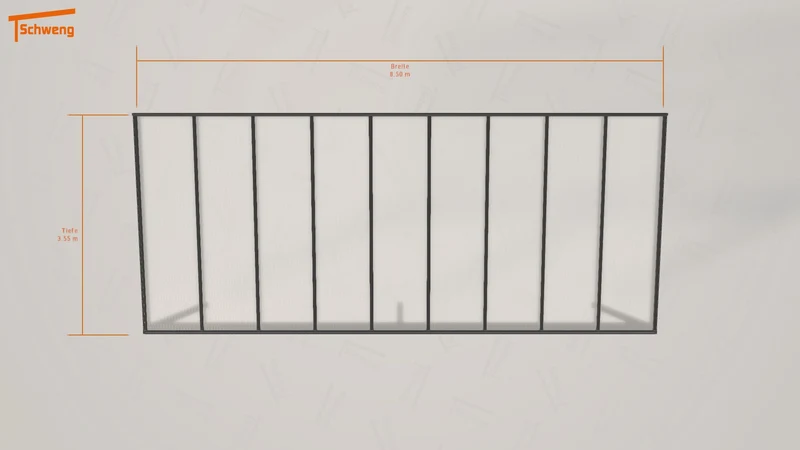 #DE Schweng Pultdachcarport S350 (ID 77m728)