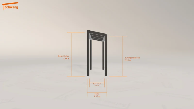 #DE Schweng Terrassenüberdachung S350 (ID g7g7db)