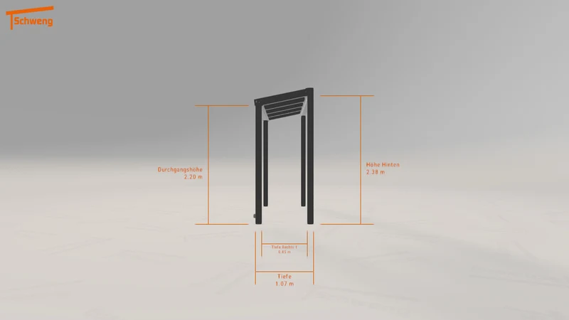 #DE Schweng Terrassenüberdachung S350 (ID k2y2vg)