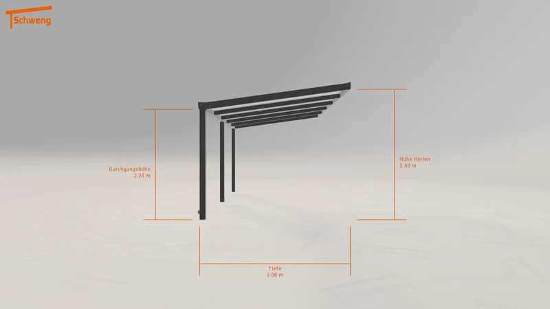 #DE Schweng Terrassenüberdachung S400 (ID n5xzg4)