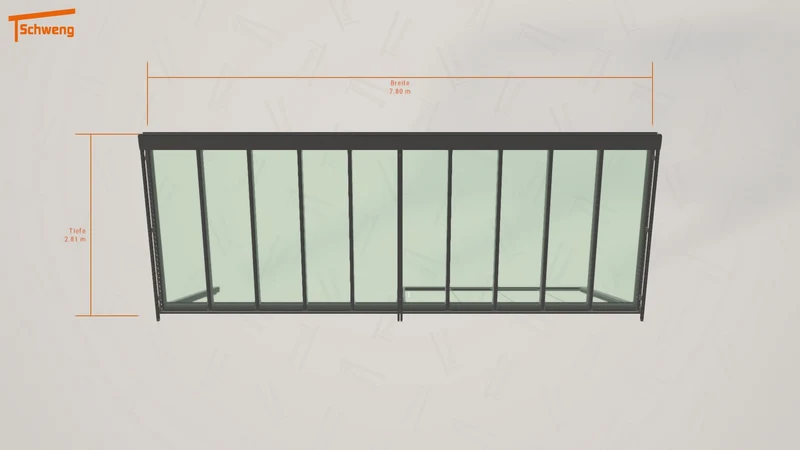 #DE Schweng Terrassenüberdachung S400 (ID ygnq3g)