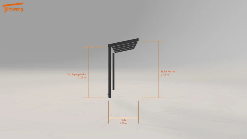 #DE Schweng Terrassenüberdachung S350 (ID n5xzz4)