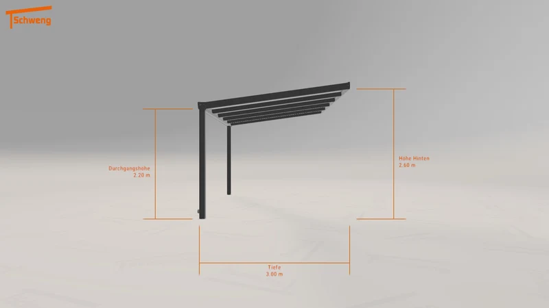 #DE Schweng Terrassenüberdachung S400 (ID mj7yy5)