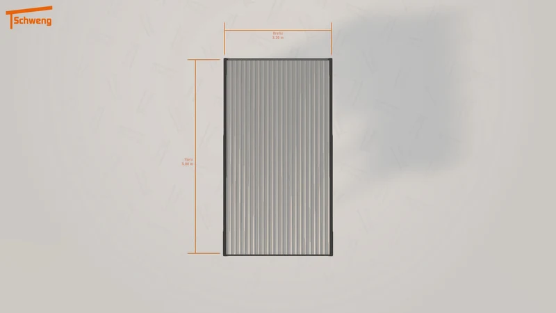 #DE Schweng Flachdachcarport C600+ (ID g7gnr4) #MTG