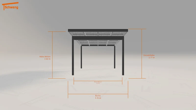 #AT Schweng Pultdachcarport S400 (ID bkgbkq) #MTG
