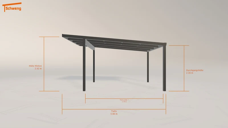 #AT Schweng Pultdachcarport S400 (ID 85bv5x) #MTG