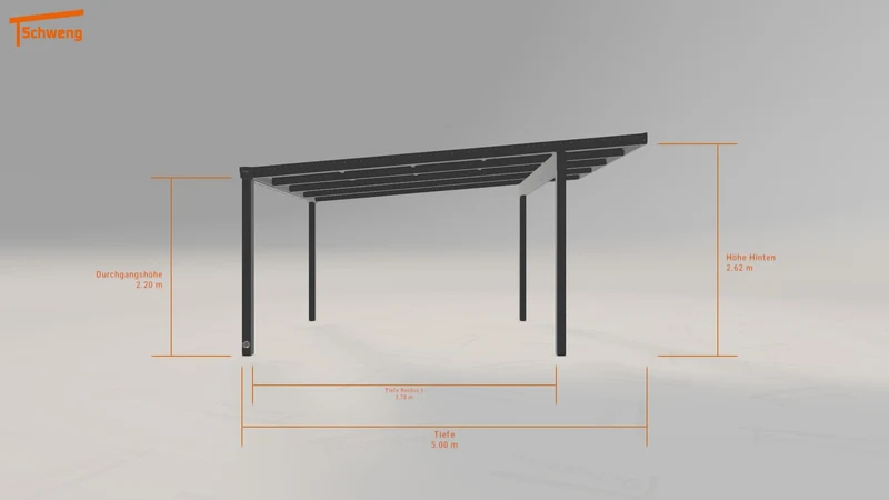 #AT Schweng Pultdachcarport S400 (ID 85bv5x) #MTG