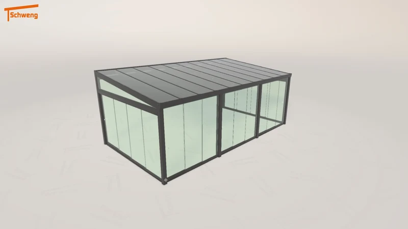 #DE Schweng Terrassenüberdachung S400 (ID 42j347)