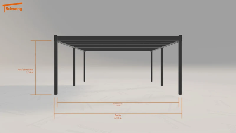 #DE Schweng Flachdachcarport C600 (ID 85b84d) #MTG