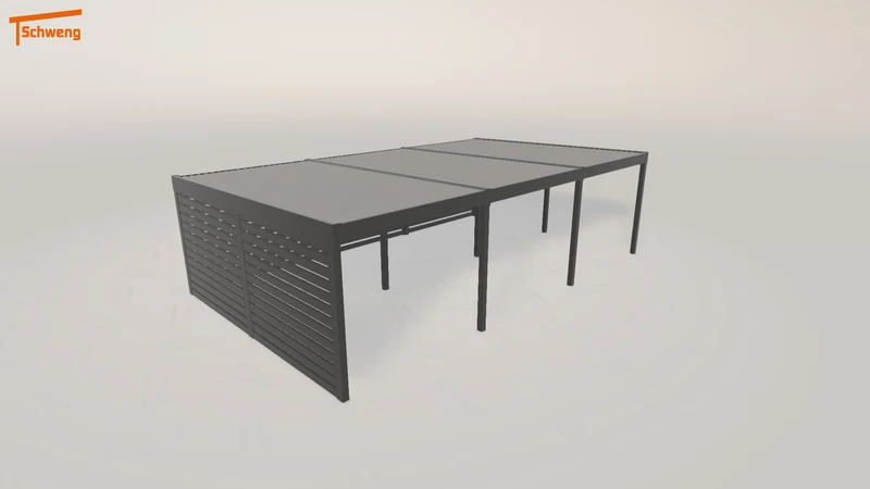 #DE Schweng Flachdachcarport C600 (ID x7nwy9) #MTG