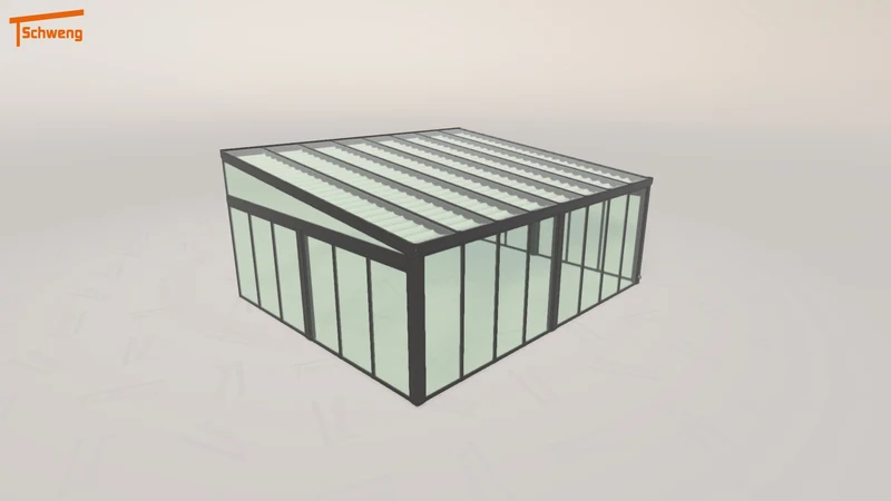 #DE Schweng Terrassenüberdachung S400 (ID 338rx3)