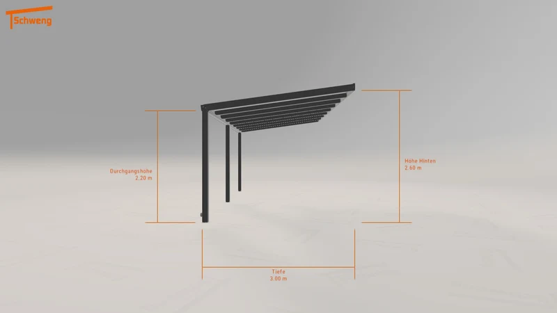#DE Schweng Terrassenüberdachung S350 (ID ygngr4) #MTG