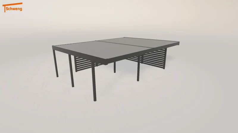 #DE Schweng Flachdachcarport C600 (ID rjz2jm) #MTG