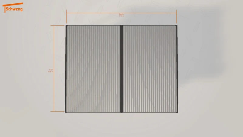 #DE Schweng Flachdachcarport C600 (ID rjz2jm) #MTG