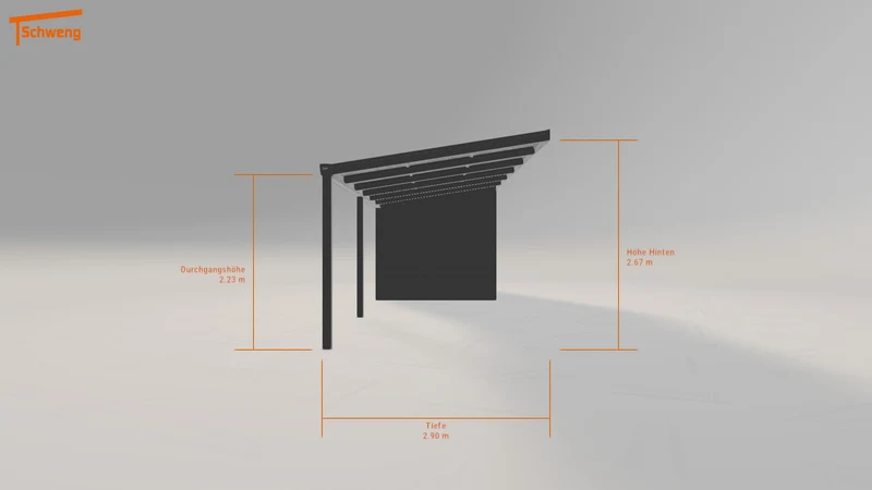#DE Schweng Pultdachcarport S400 (ID dv3vxq) #MTG
