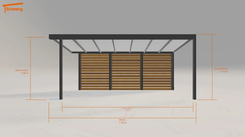 #DE Schweng Pultdachcarport S400 (ID g7g7wn) #MTG
