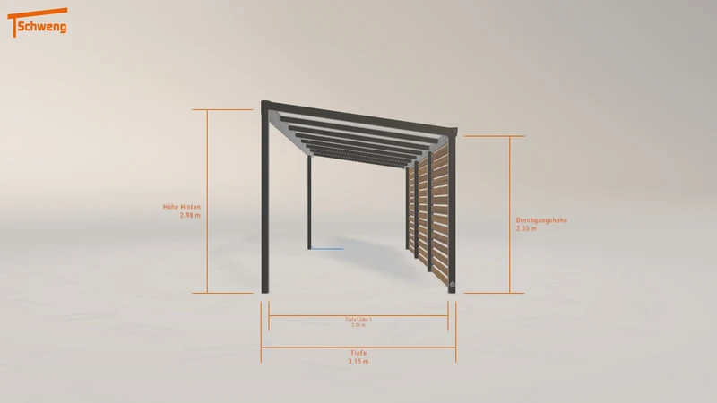 #DE Schweng Pultdachcarport S400 (ID g7g7wn) #MTG