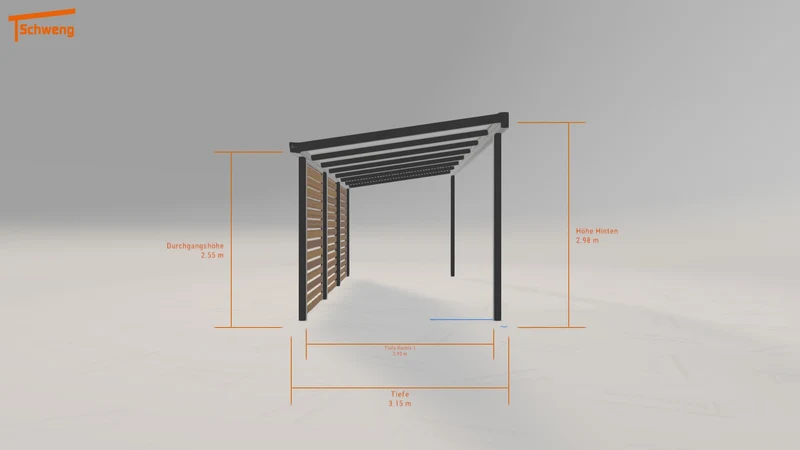 #DE Schweng Pultdachcarport S400 (ID g7g7wn) #MTG