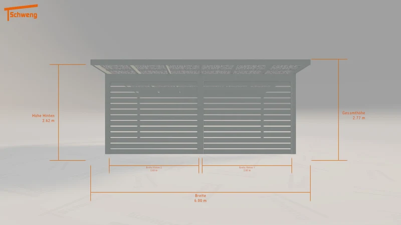 #DE Schweng Pultdachcarport S400 (ID k2y2pk) #MTG