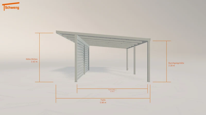 #DE Schweng Pultdachcarport S400 (ID k2y2pk) #MTG