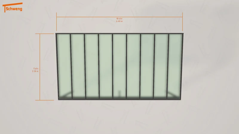 #DE Schweng Terrassenüberdachung S350 (ID mj7jgv)
