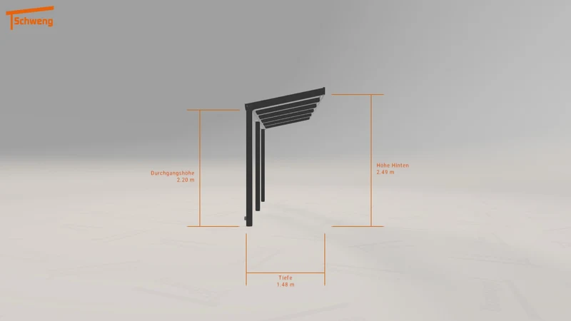 #DE Schweng Terrassenüberdachung S350 (ID 9wpw2g)