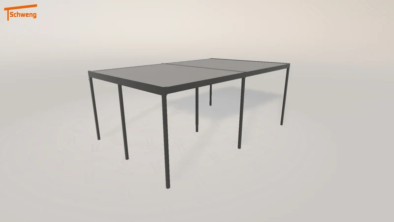 #DE Schweng Flachdachcarport C600 (ID k2y2kz) #MTG
