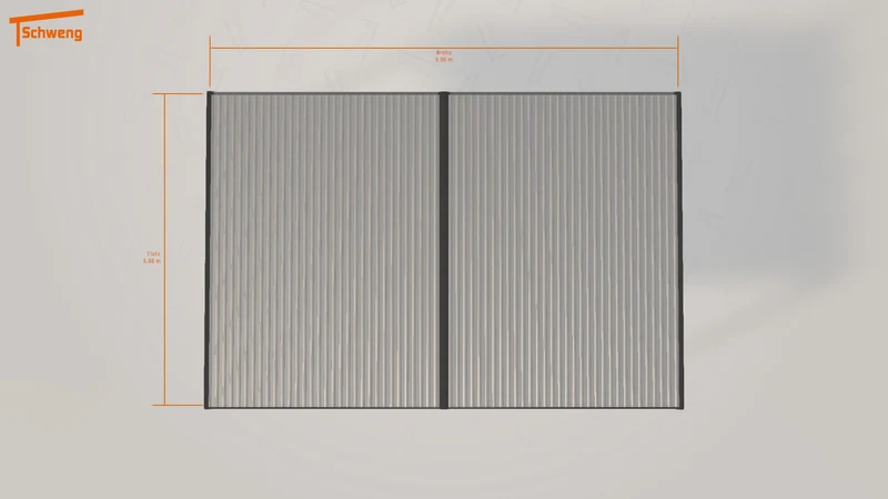 #DE Schweng Flachdachcarport C600 (ID pbjbgy) #MTG