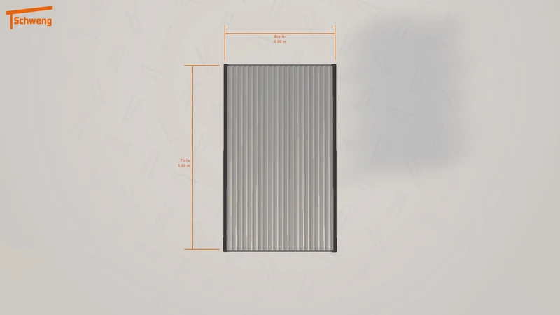 #DE Schweng Flachdachcarport C600 (ID bkgkkm) #MTG
