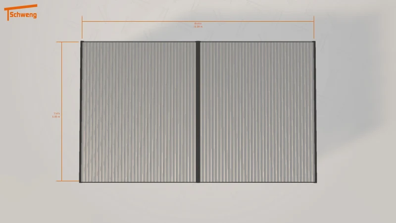 #CH Schweng Flachdachcarport C600+ (ID k2y2bz) #MTG