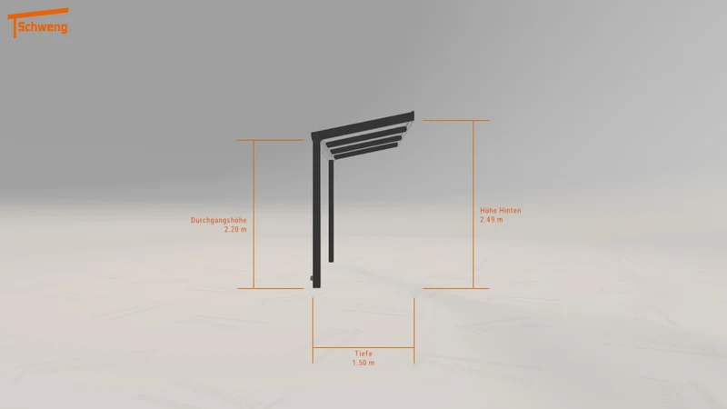 #DE Schweng Terrassenüberdachung S350 (ID x7n7b3)
