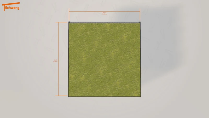 #DE Schweng Flachdachcarport C600+ (ID 42j277) #MTG