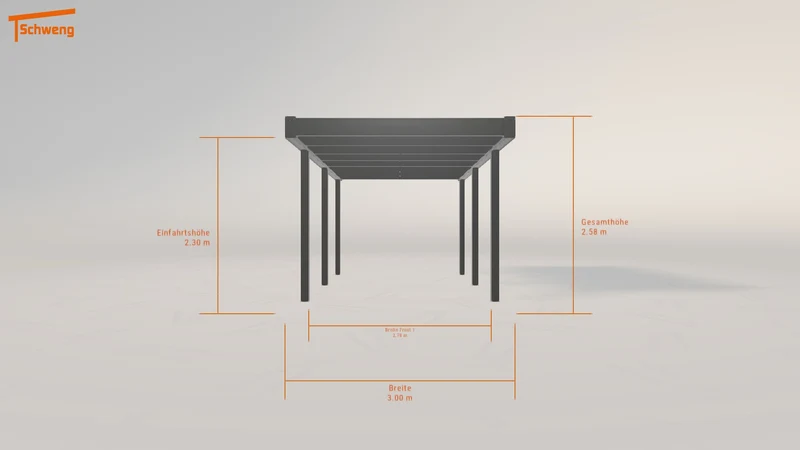 #DE Schweng Flachdachcarport C600+ (ID v4r4mp) #MTG