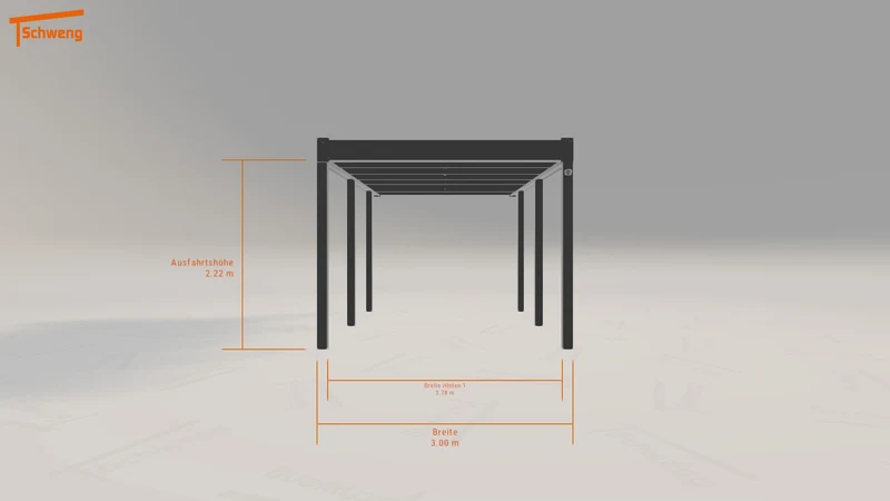 #DE Schweng Flachdachcarport C600+ (ID v4r4mp) #MTG