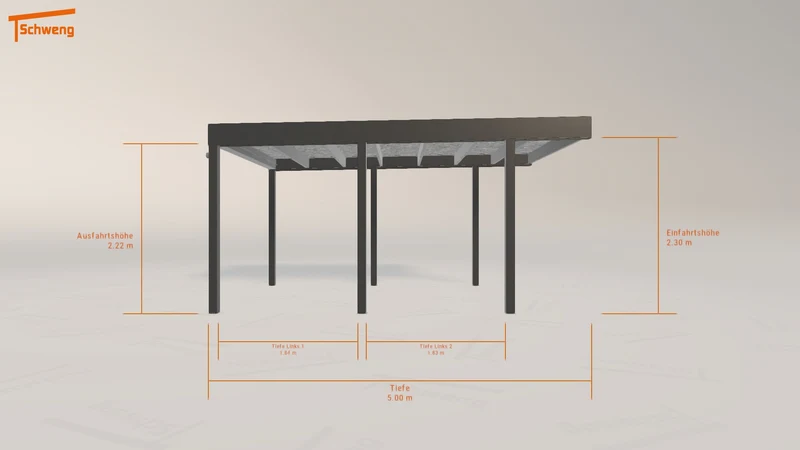 #DE Schweng Flachdachcarport C600+ (ID v4r4mp) #MTG