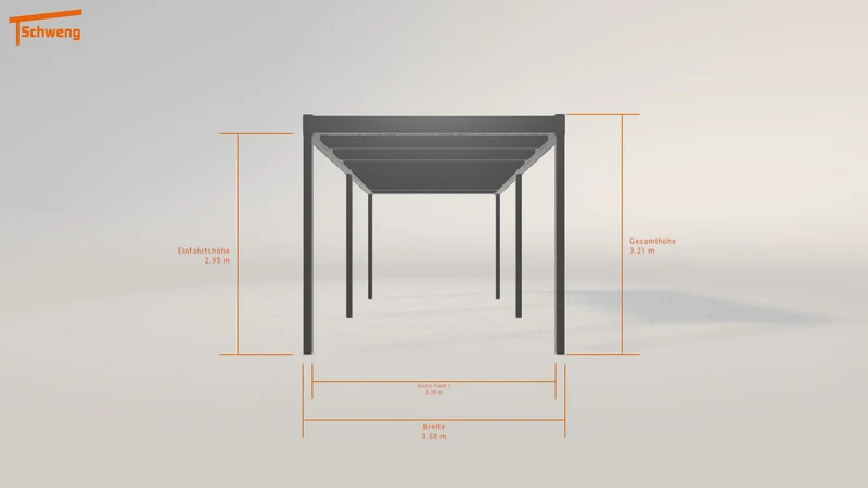 #DE Schweng Flachdachcarport C600 (ID bkgvwm) #MTG