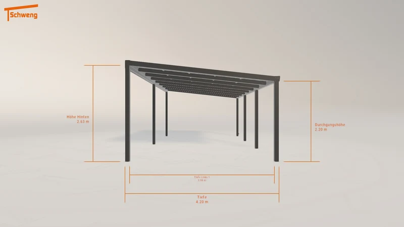 #DE Schweng Pultdachcarport S400 (ID zbgvnm) #MTG