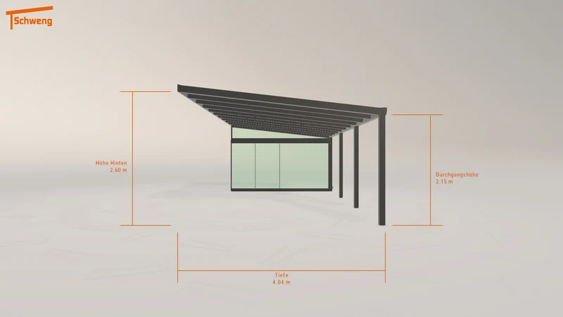 #DE Schweng Terrassenüberdachung S400 (ID mj7d2r)