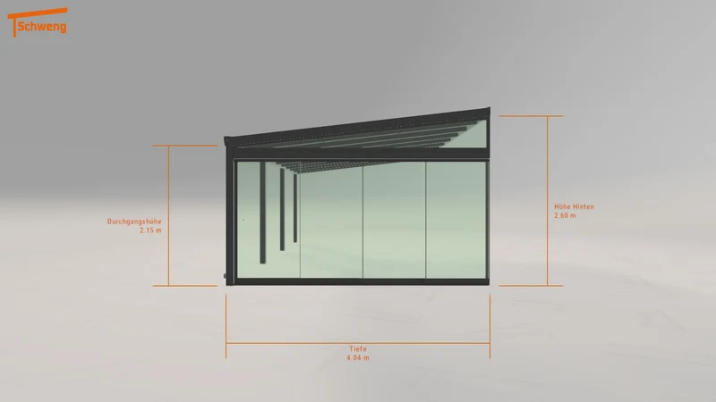 #DE Schweng Terrassenüberdachung S400 (ID mj7d2r)