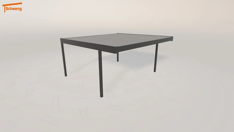 #DE Schweng Flachdachcarport C600 (ID 85b3pd) #MTG