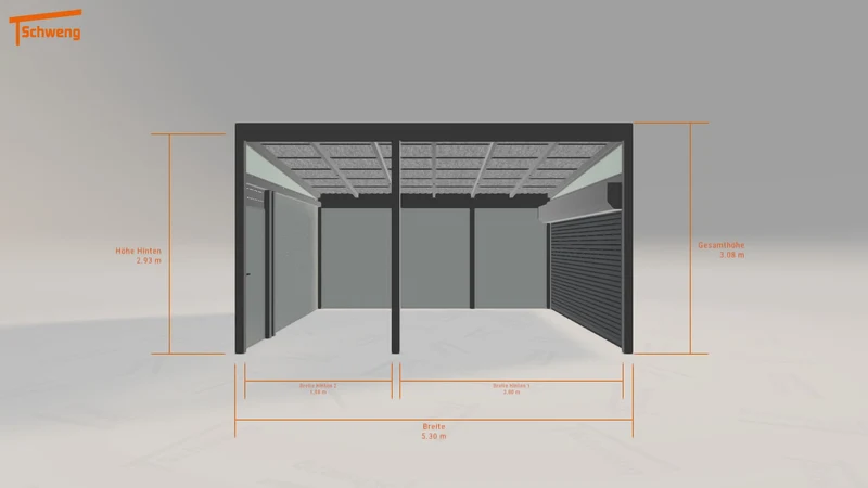 #DE Schweng Pultdachcarport S400 (ID 77g8xg) #MTG