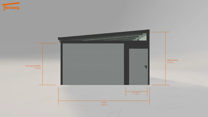 #DE Schweng Pultdachcarport S400 (ID 77g8xg) #MTG