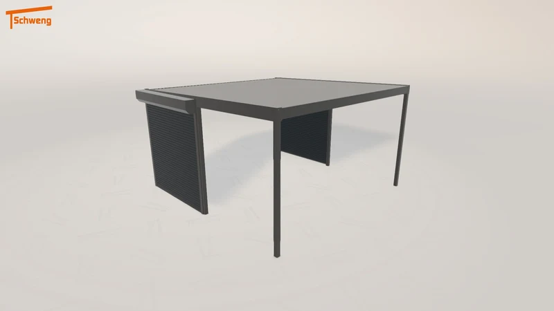 #DE Schweng Flachdachcarport C600 (ID qd3rq8) #MTG