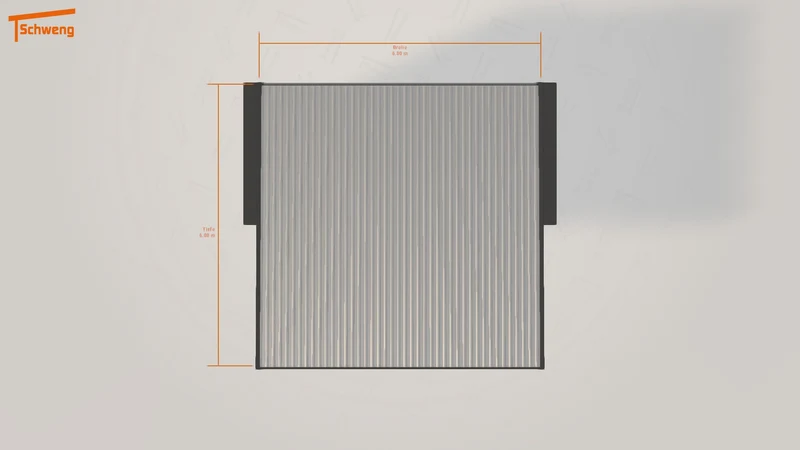 #DE Schweng Flachdachcarport C600 (ID qd3rq8) #MTG